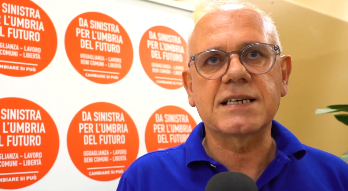 ‘LA SINISTRA PER L’UMBRIA’: “NUOVA COALIZIONE PER BATTERE LA DESTRA E PER UNA NUOVA UMBRIA”