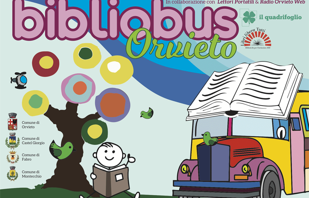 IL “BIBLIOBUS” HA RIPRESO A VIAGGIARE NEI QUARTIERI, BORGHI E CAMPAGNE DELL’ORVIETANO