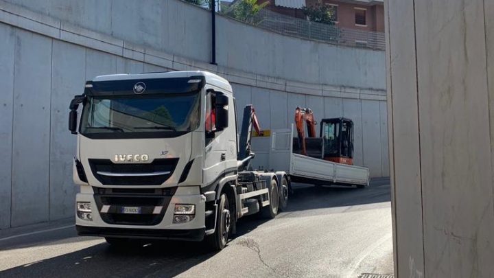 VIABILITÀ RIAPERTA IN VIA PATRONO D’ITALIA