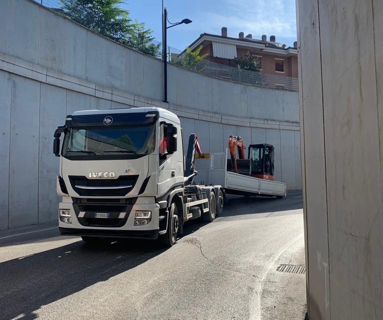 VIABILITÀ RIAPERTA IN VIA PATRONO D’ITALIA