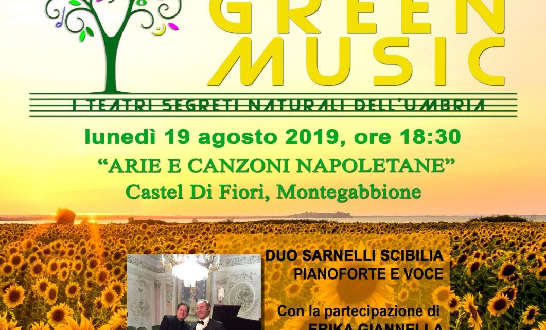 FESTIVAL INTERNAZIONALE GREEN MUSIC 2019:   DA CASTEL DI FIORI A PIETRAFITTA PER L’ULTIMA SETTIMANA DI CONCERTI DELLA TERZA EDIZIONE