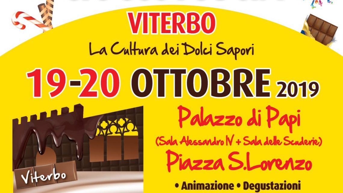 CIOCCOTUSCIA NEL 2019 SI SVOLGERA’ SOLO A VITERBO