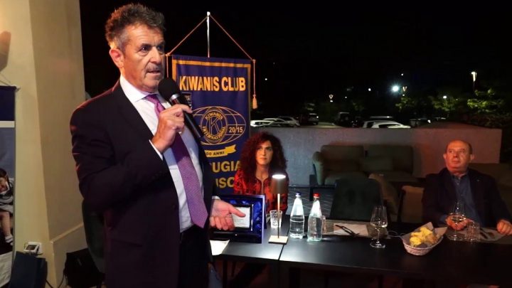 IL PRESIDENTE GINO SIRCI PREMIATO PERSONAGGIO KIWANIANO DELL’ANNO 2019