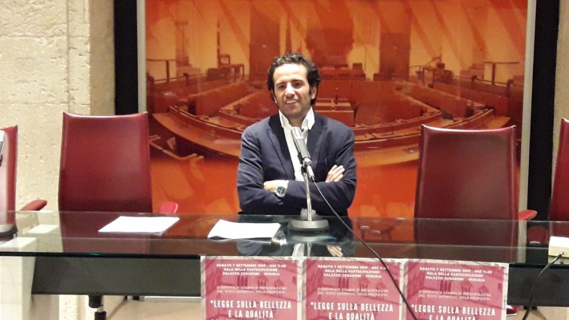 GIACOMO LEONELLI (PD) PRESENTA IL TESTO DEFINITIVO DELLA “LEGGE REGIONALE SULLA BELLEZZA E QUALITÀ DEL TERRITORIO UMBRO”