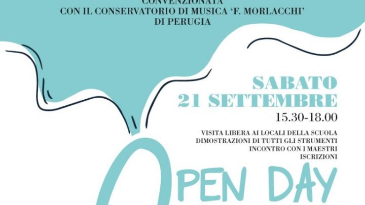 OPEN DAY DELLA SCUOLA DI MUSICA COMUNALE DI BASTIA UMBRA CONVENZIONATA CON IL CONSERVATORIO “F. MORLACCHI” DI PERUGIA