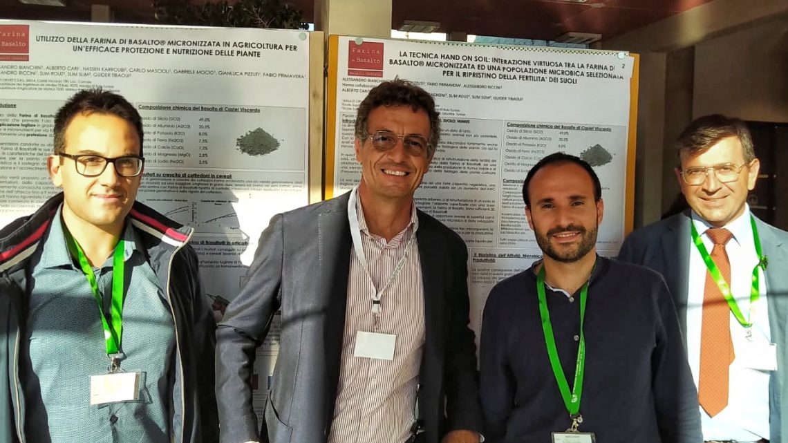 BASALTI ORVIETO PARTECIPA CON LA FARINA DI BASALTO® AL 2° WORKSHOP NAZIONALE SU: “BIOSTIMOLANTI: DALLA RICERCA IN LABORATORIO ALL’UTILIZZO IN CAMPO”.