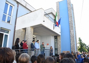 PRESIDENTE PAPARELLI INAUGURA SCUOLA CASTEL VISCARDO: DALLA REGIONE 132 MILIONI DI EURO PER L’EDILIZIA SCOLASTICA