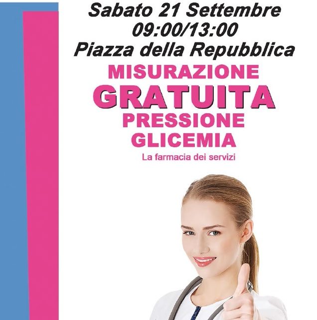 A TERNI CONTROLLI GRATUITI PER PREVENIRE IL DIABETE