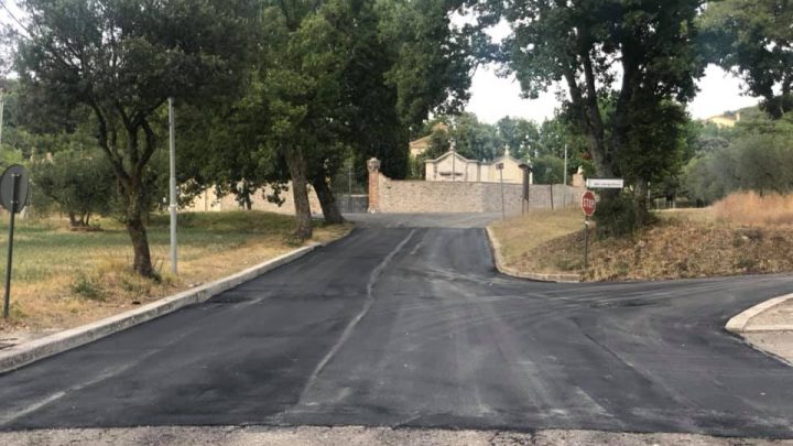 GUARDEA, COMPLETATI LAVORI ASFALTATURA E PUBBLICA ILLUMINAZIONE