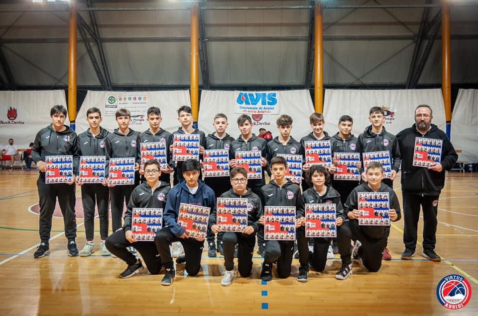 PRIMO CAMPIONATO NAZIONALE DELLA STORIA PER LA VIRTUS ASSISI UNDER 15 INSERITA NEL GIRONE UMBRIA-MARCHE DI ECCELLENZA