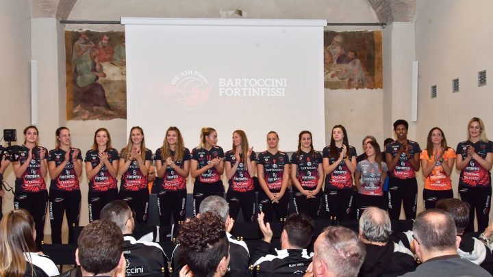 LA BARTOCCINI FORTINFISSI PERUGIA PRESENTATA ALL’ACCADEMIA DI BELLE ARTI