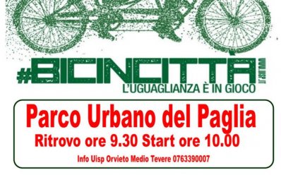TORNA BICINCITTA’, PASSEGGIATA CICLOTURISTICA LUNGO IL PERCORSO DEL PERCORSO DEL PAGLIA