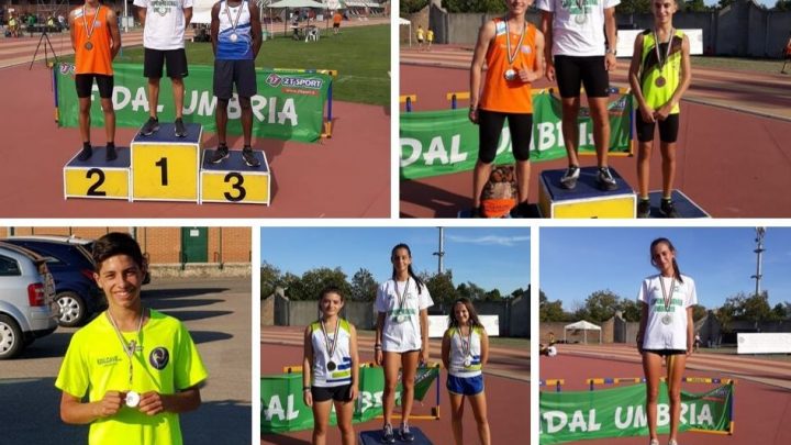 ATLETICA, 7 TITOLI REGIONALI PER LA LIBERTAS ORVIETO