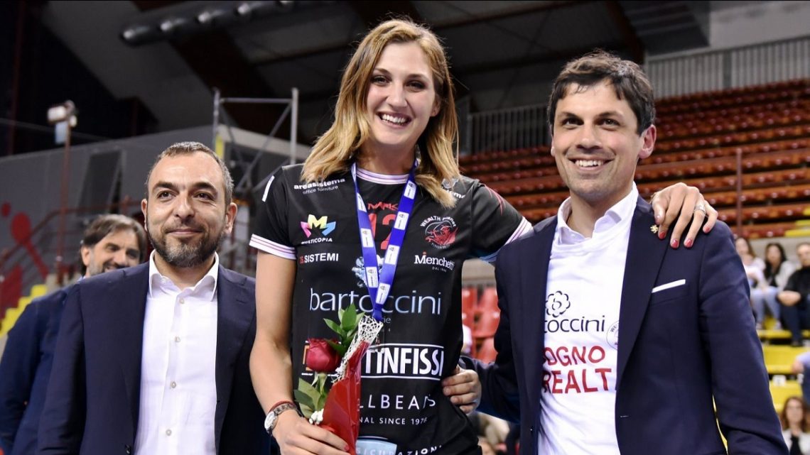 VOLLEY, GIULIA PASCUCCI COMPLETA LA ROSA DELLA BARTOCCINI FORTINFISSI 