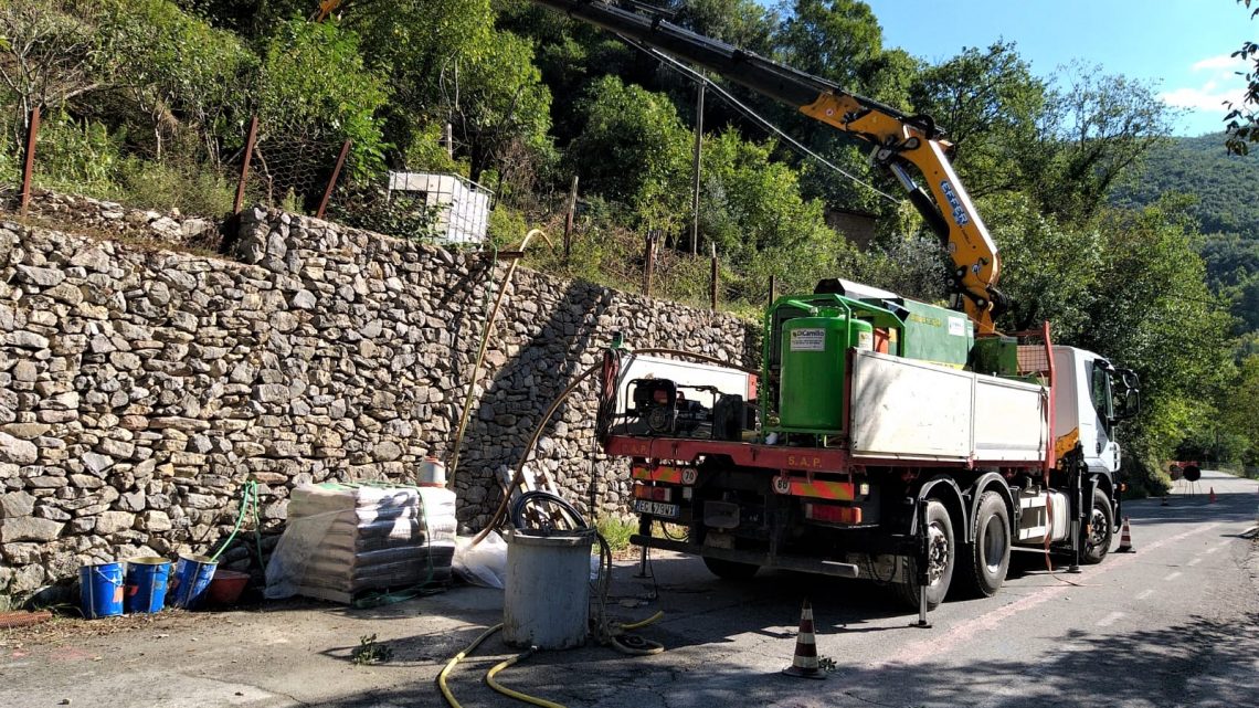PROVINCIA, INIZIATI LAVORI PER BARRIERA PARAMASSI SU SP 74 FERENTILLO-CASTELLONALTO, TERMINATI QUELLI SU SP 71 CALVI DELL’UMBRIA-OTRICOLI