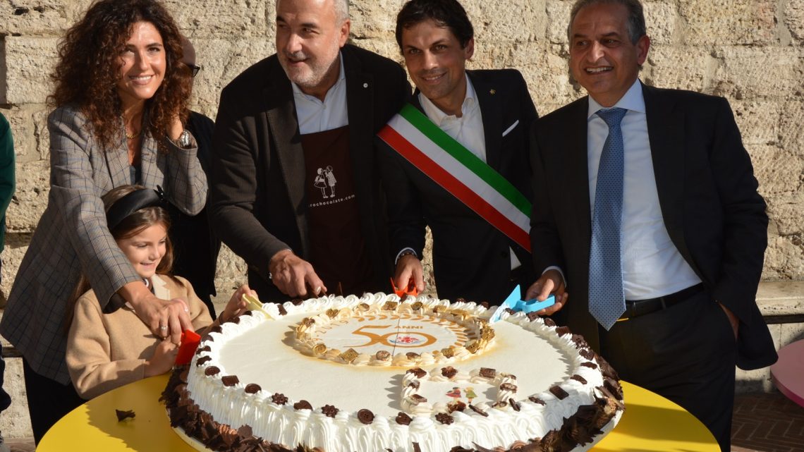 IL GRUPPO GRIFO AGROALIMENTARE FESTEGGIA 50 ANNI AD EUROCHOCOLATE