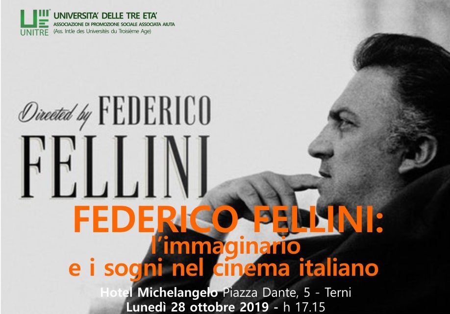 UNITRE TERNI INAUGURA I CORSI CON L’OMAGGIO A FEDERICO FELLINI