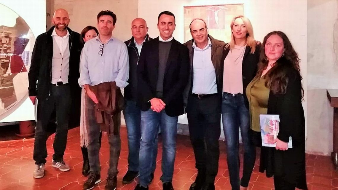 IL MINISTRO DI MAIO IN VISITA A SANGEMINI.