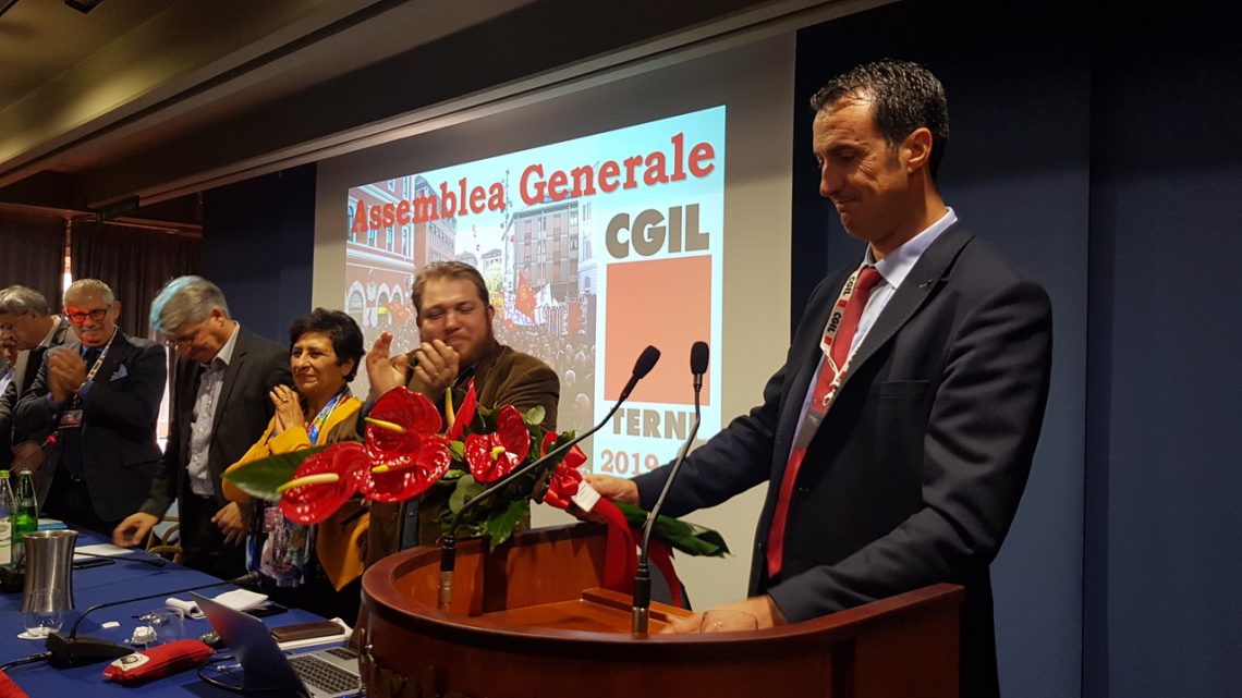 CGIL TERNI: CLAUDIO CIPOLLA È IL NUOVO SEGRETARIO GENERALE