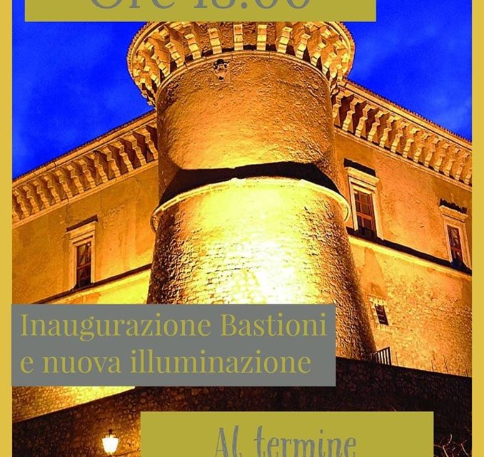 ALVIANO, DOMANI INAUGURAZIONE NUOVA ILLUMINAZIONE E SPAZI CASTELLO BARTOLOMEO
