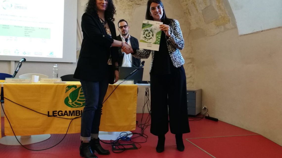 ASSISI PREMIATO COME COMUNE RICICLONE