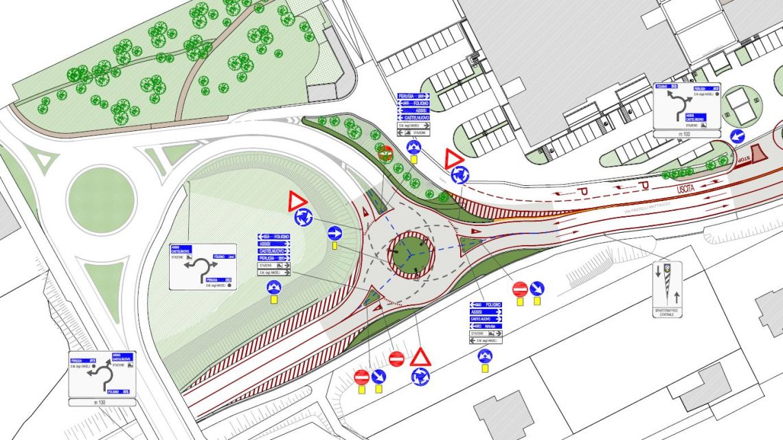  ROTATORIA VIA FRATELLI MATTEUCCI  APPROVATO IL PROGETTO  ENTRO L’ANNO INIZIANO I LAVORI