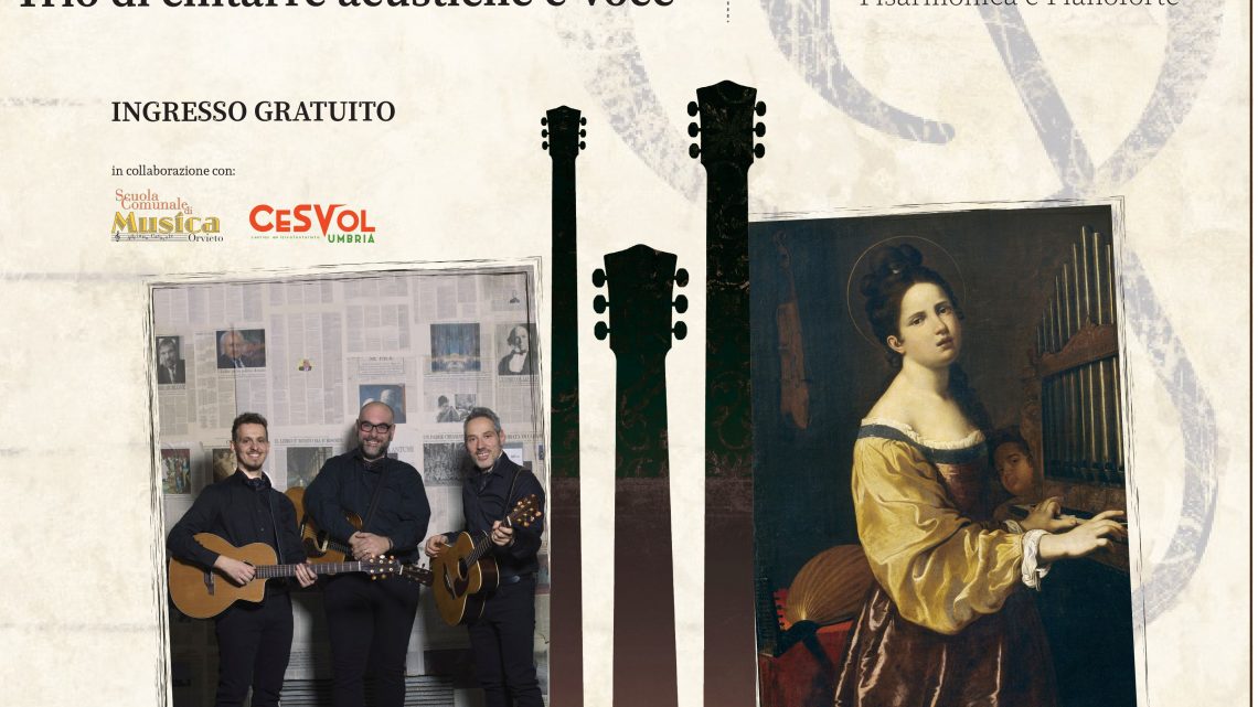 “PICCOLO CONCERTO DI SANTA CECILIA” ALL’UNITRE DI ORVIETO. SABATO 23 NOVEMBRE H 17