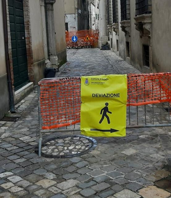 AMELIA, LAVORI A VIA REPUBBLICA SARANNO CHIUSI IN ANTICIPO