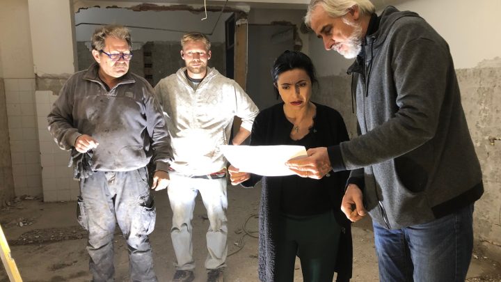 ENTRO FINE ANNO TERMINERANNO I LAVORI   PER I NUOVI SPOGLIATOI E SERVIZI  NELLA PALESTRA DELLA SCUOLA FIUMI