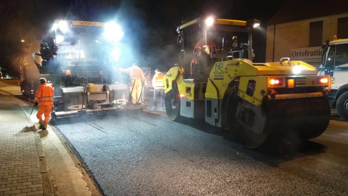 VIABILITÀ, TERMINATA ASFALTATURA A NARNI SCALO, PROSSIMA SETTIMANA SEGNALETICA ORIZZONTALE; ARRONE, LAVORI RIFACIMENTO ASFALTO SU SP 4