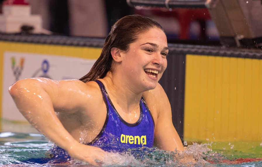 BENEDETTA PILATO INFIAMMA IL 46° TROFEO NICO SAPIO  CON IL RECORD ITALIANO NEI 50 RANA