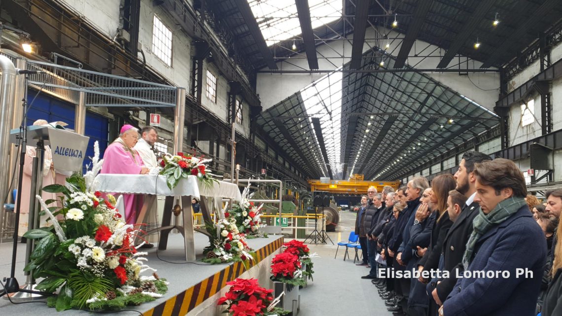  CELEBRAZIONE PRENATALIZIA  ALL’ACCIAIERIA DI TERNI