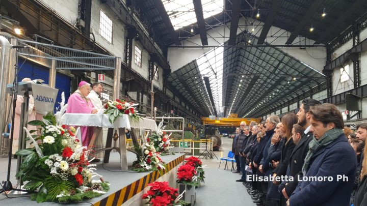 CELEBRAZIONE PRENATALIZIA  ALL’ACCIAIERIA DI TERNI