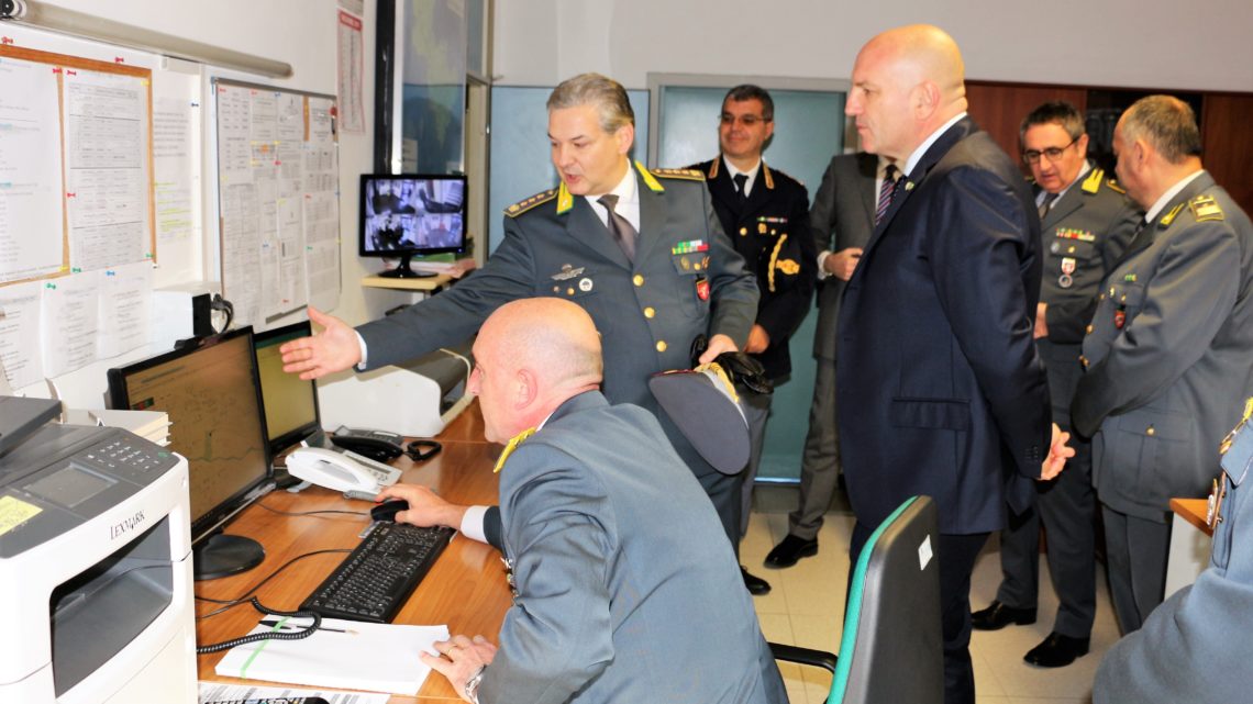 VISITA DEL NUOVO QUESTORE DI TERNI AL COMANDO PROVINCIALE DELLA GUARDIA DI FINANZA