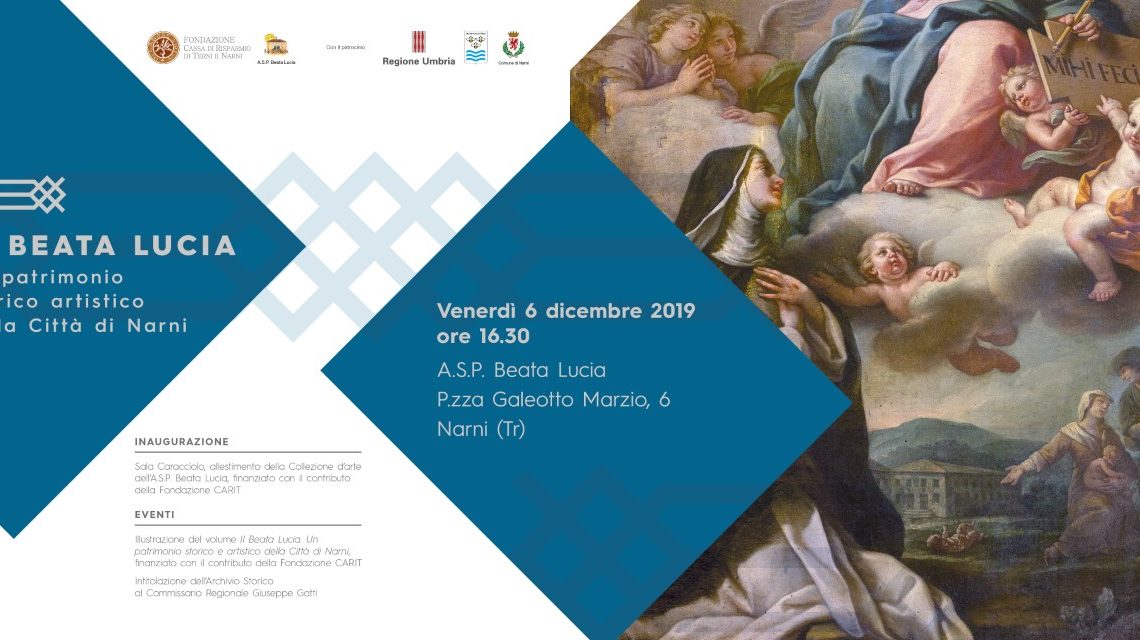 TAGLIO DEL NASTRO PER IL NUOVO ALLESTIMENTO DELLA COLLEZIONE D’ARTE DEL BEATA LUCIA