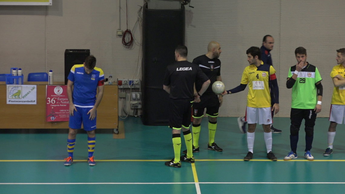 ORVIETO FC CALCIO A5 INCONTRO DECISIVO CON IL CALVI.