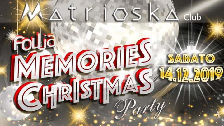AL MATRIOSKA DI DERUTA SI FESTEGGIA NATALE CON IL ‘MEMORIES CHRISTMAS PARTY’