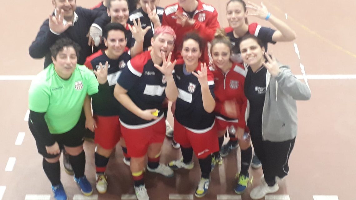 IL CALCIO A5 FEMMINILE S’IMPONE 4-1 IN TRASFERTA. UN WEEK END INIZIATO ALLA GRANDE PER L’ORVIETO FC