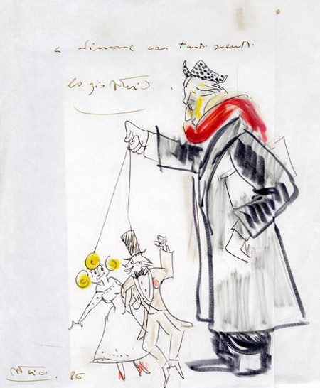 A VITORCHIANO MOSTRA DELLE FANTASTICHE VISIONI DI FEDERICO FELLINI
