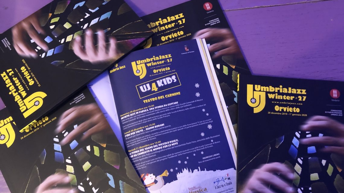 AD UJW #27 LA PRIMA PRIMA EDIZIONE INVERNALE DI “UMBRIA JAZZ 4 KIDS” IL FORMAT JAZZ DEDICATO AI PIÙ PICCOLI
