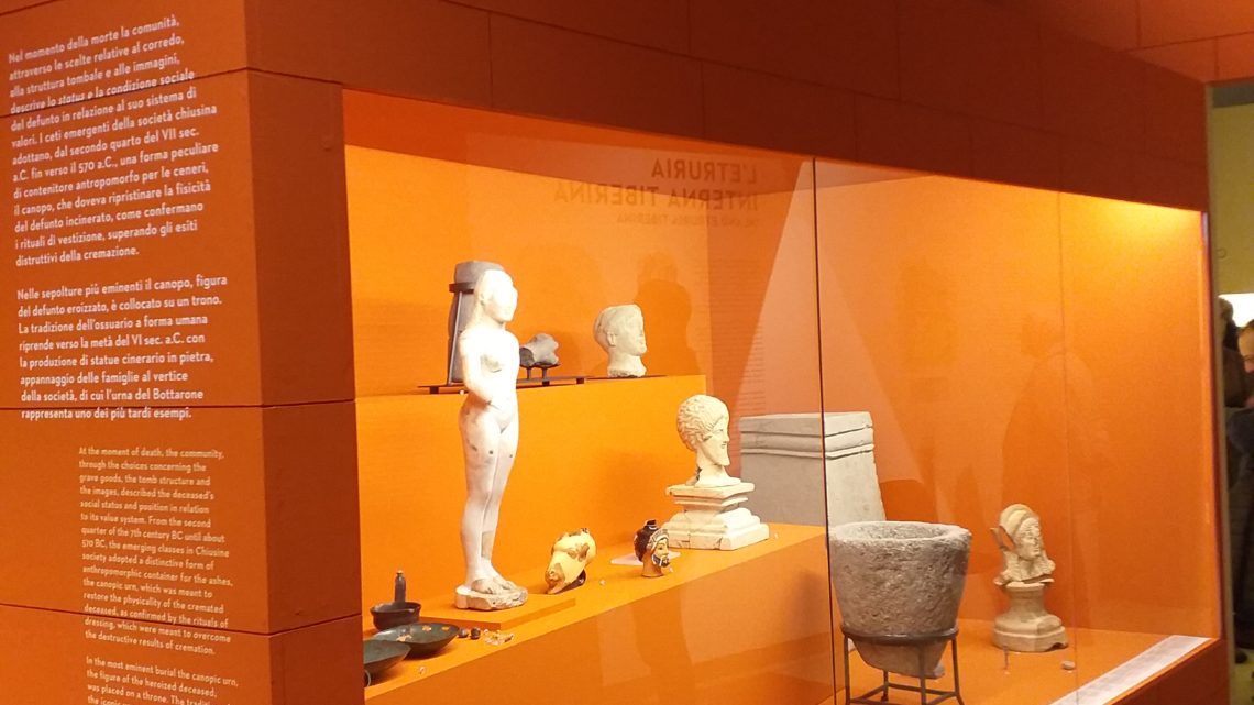 LA “VENERE” DI CANNICELLA DEL MUSEO C. FAINA DI ORVIETO ALLA MOSTRA “ETRUSCHI” PRESSO IL MUSEO CIVICO ARCHEOLOGICO DI BOLOGNA