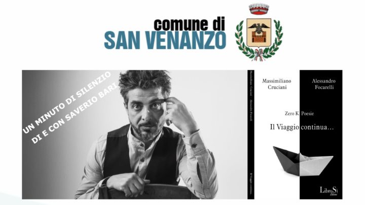 SAN VENANZO, CURE PALLIATIVE ATTRAVERSO ARTE CONTEMPORANEA: EVENTO-SPETTACOLO VENERDÌ CON CRUCIANI, FOCARELLI E BARI