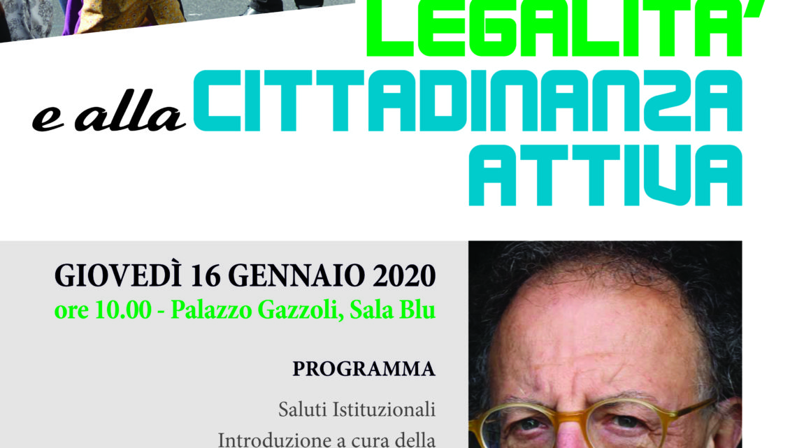 IL MAGISTRATO GHERARDO COLOMBO A TERNI PER PARLARE DI LEGALITÀ A 350 STUDENTI