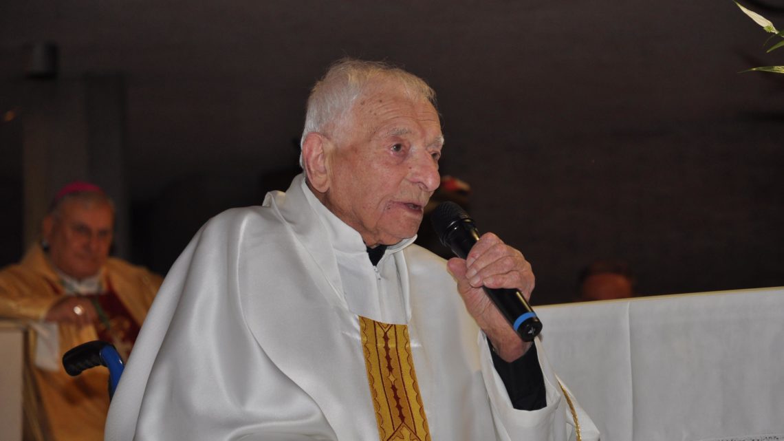 LUTTO IN DIOCESI PER LA MORTE DI MONS. GIUSEPPE MARINOZZI (104 ANNI)