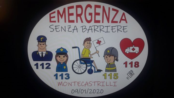 “EMERGENZA SENZA BARRIERE”: CROCE ROSSA DI AVIGLIANO UMBRO E I CENTRI PER DISABILI DELLA USL UMBRIA 2 UNITI PER UN SOCCORSO ACCESSIBILE A TUTTI