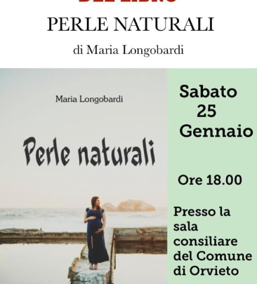 NELLA SALA CONSILIARE LA PRESENTAZIONE DEL LIBRO “PERLE NATURALI” DI MARIA LONGOBARDI