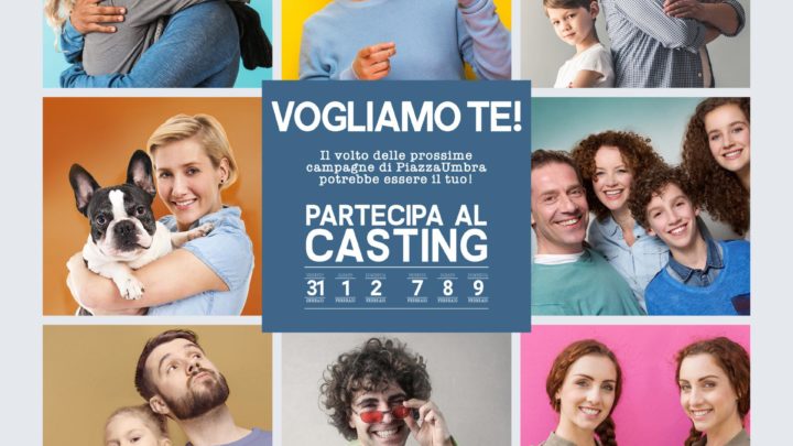  ‘VOGLIAMO TE!’, PIAZZAUMBRA CERCA VOLTI NUOVI PER I 20 ANNI DI ATTIVITÀ