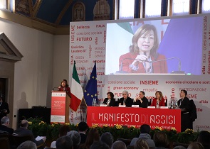 PRESIDENTE TESEI A PRESENTAZIONE “MANIFESTO DI ASSISI”: IMPEGNATI NEL CONCRETO PER ECONOMIA SOSTENIBILE E RISPETTOSA DELL’AMBIENTE