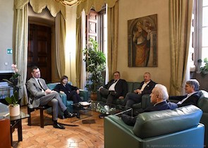 PRESIDENTE TESEI RICEVE VERTICI ORGANIZZAZIONI SINDACALI: “SODDISFAZIONE PER POSITIVO INCONTRO”