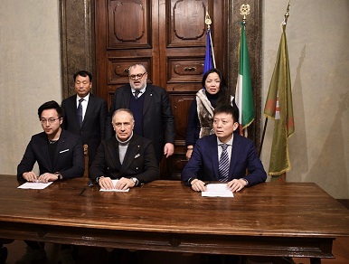 UJ IN CINA DAL 29 APRILE AL 12 MAGGIO. ALLA FIRMA PRESENTE L’ASSESSORE AI RAPPORTI INTERNAZIONALI FIORONI